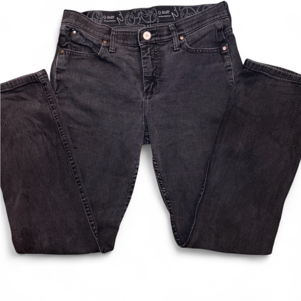 Faded Black Wrangler Jeans